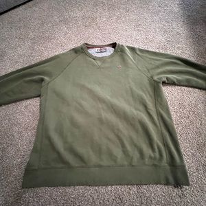 Army Green Russell Crewneck